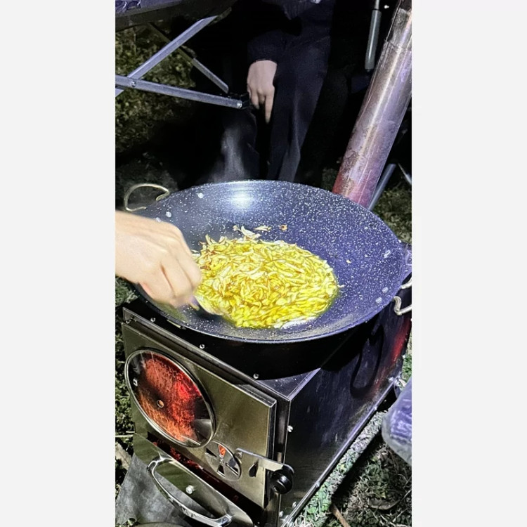بخاری هیزمی مدل دماوند استیل بال توری دوطرفه ( ارسال حداکثرا یکهفته بعد ثبت سفارش